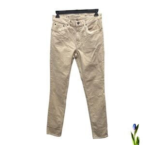 Goodfellow & Co Mens Jeans sz 31”X 36” Total Flex Slim cream wash denim